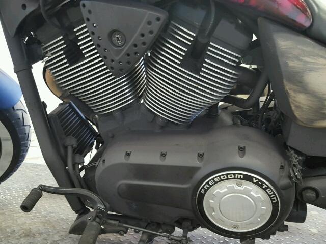 5VPWB36N7D3012077 - 2013 VICTORY MOTORCYCLES HIGH-BALL წითელი ფოტო 6