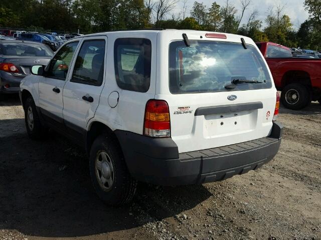 1FMYU92Z55KC90668 - 2005 FORD ESCAPE WHITE photo 3