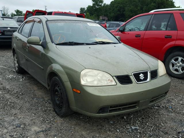 KL5JD52Z04K023909 - 2004 SUZUKI FORENZA S GREEN photo 1