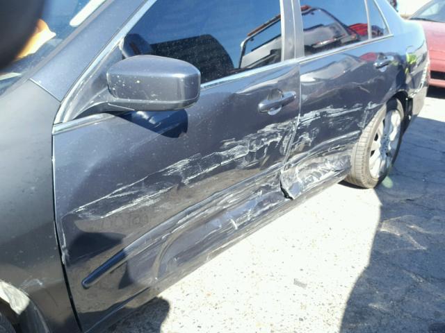 1HGCM66566A055130 - 2006 HONDA ACCORD EX CHARCOAL photo 9