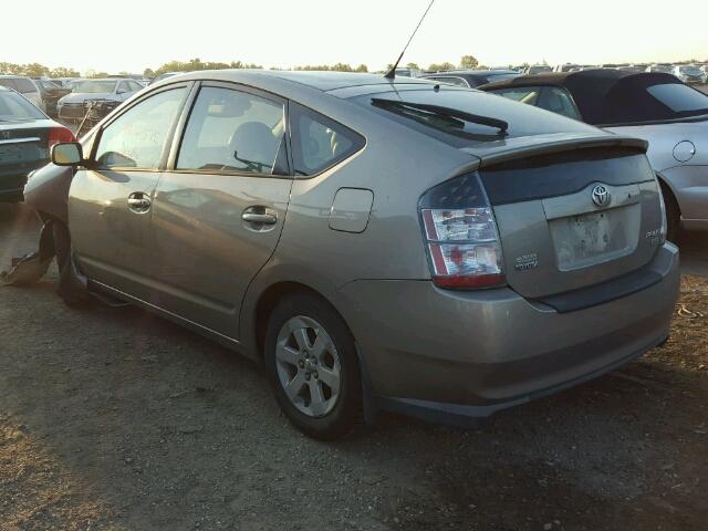 JTDKB20U653097616 - 2005 TOYOTA PRIUS 棕色 照片 3