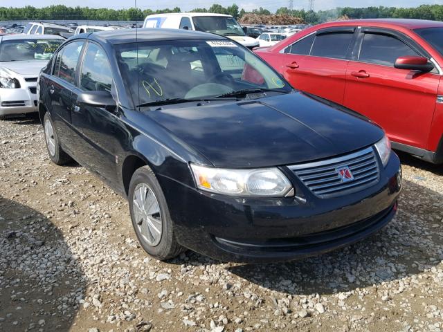 1G8AJ55F07Z110400 - 2007 SATURN ION LEVEL BLACK photo 1