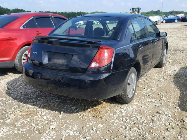 1G8AJ55F07Z110400 - 2007 SATURN ION LEVEL BLACK photo 4