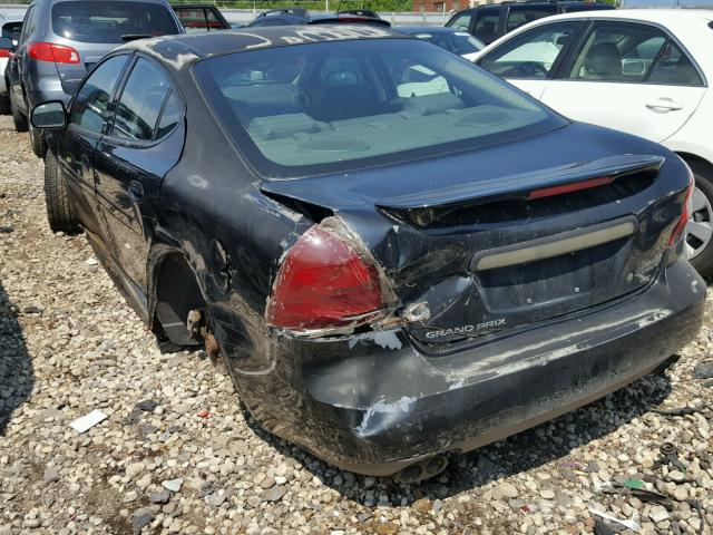 2G2WS522141371411 - 2004 PONTIAC GRAND PRIX შავი ფოტო 3