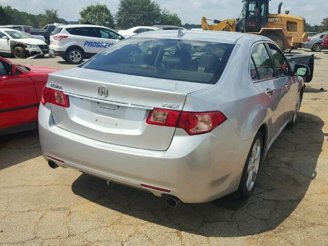 JH4CU2F63CC020267 - 2012 ACURA TSX TECH SILVER photo 4