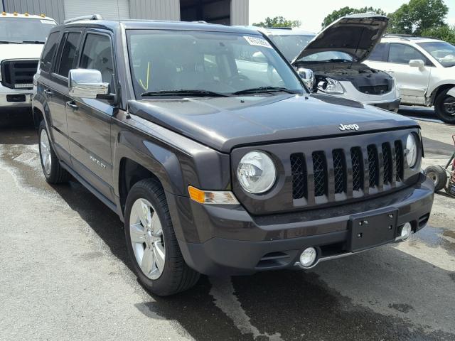 1C4NJPCB3ED819187 - 2014 JEEP PATRIOT LI BROWN photo 1