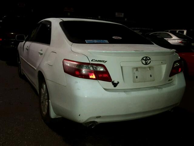 4T1BK46K47U558418 - 2007 TOYOTA CAMRY NEW WHITE photo 3