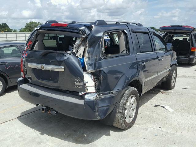 1A8HX58257F526657 - 2007 CHRYSLER ASPEN LIMI BLUE photo 4