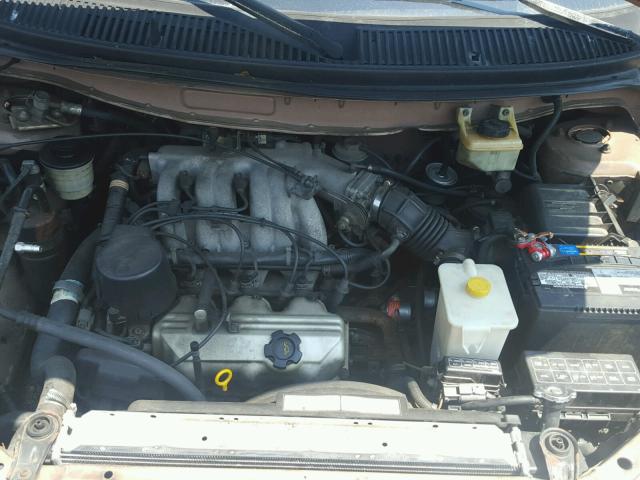 4N2DN11W2PD842771 - 1993 NISSAN QUEST GXE TAN photo 7