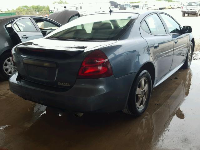 2G2WP552261155356 - 2006 PONTIAC GRAND PRIX BLUE photo 4