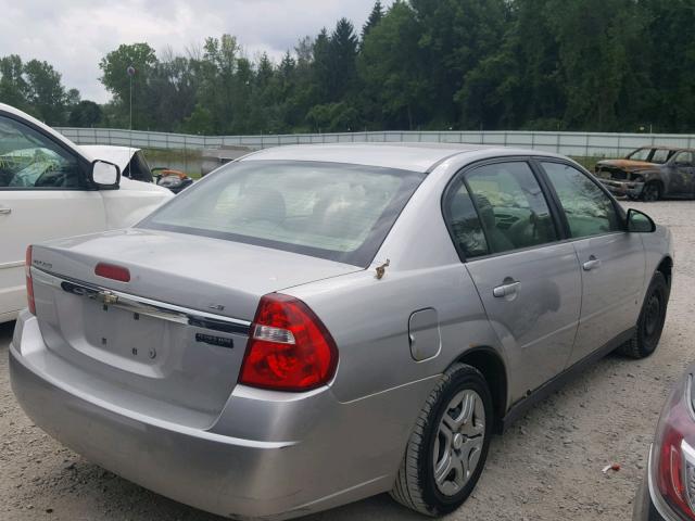 1G1ZS51F86F281738 - 2006 CHEVROLET MALIBU LS SILVER photo 4
