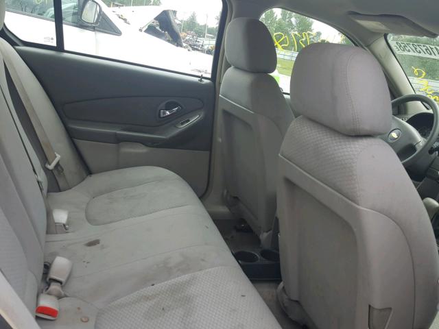 1G1ZS51F86F281738 - 2006 CHEVROLET MALIBU LS SILVER photo 6