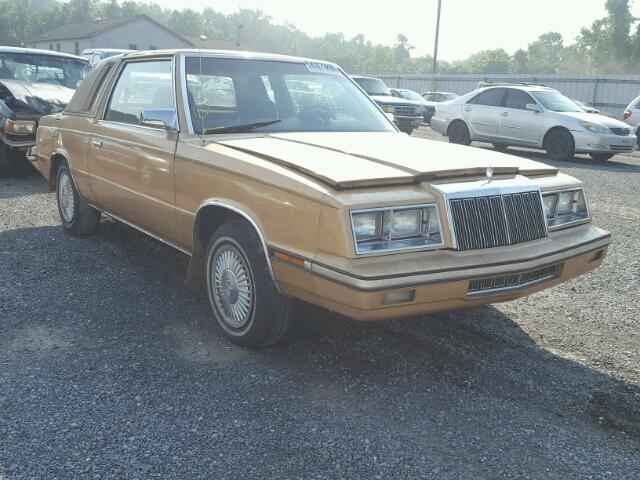 1C3BC51D0FG222444 - 1985 CHRYSLER LEBARON 金色 照片 1