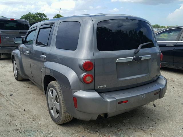 3GNDA13D76S621957 - 2006 CHEVROLET HHR LS GRAY photo 3