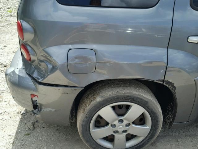 3GNDA13D76S621957 - 2006 CHEVROLET HHR LS GRAY photo 9
