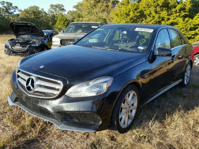 WDDHF5KB0EA966109 - 2014 MERCEDES-BENZ E 350 BLACK photo 2