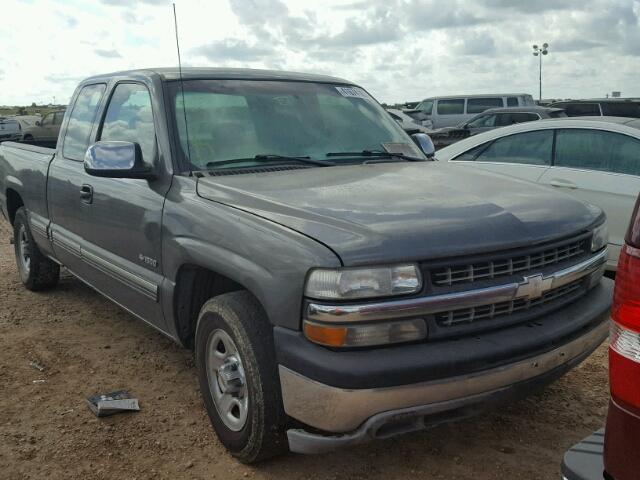 2GCEC19V311407446 - 2001 CHEVROLET SILVERADO GRAY photo 1