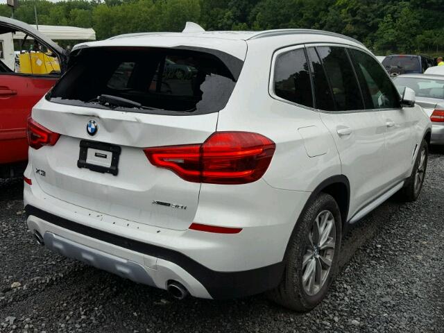 5UXTR9C5XJLD68217 - 2018 BMW X3 XDRIVEM WHITE photo 4