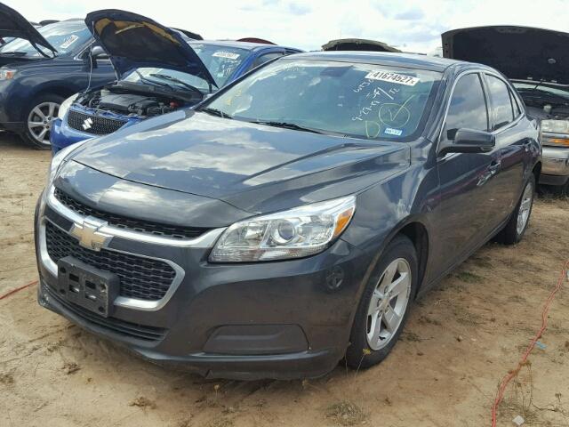 1G11C5SL8FF256515 - 2015 CHEVROLET MALIBU GRAY photo 2