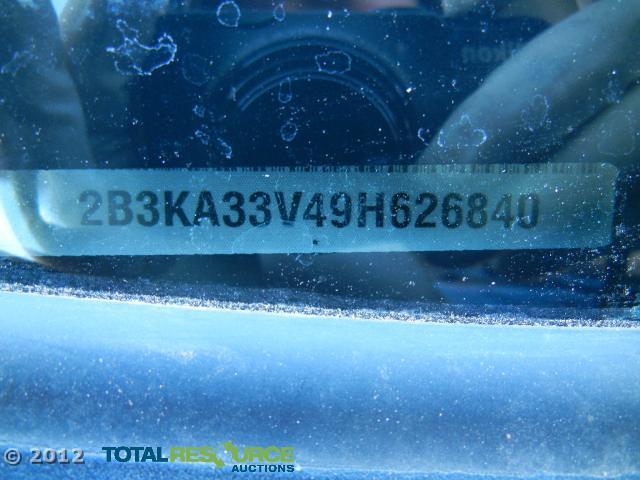 2B3KA33V49H626840 - 2009 DODGE CHARGER SX BLUE photo 11