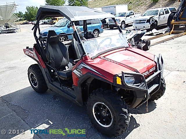 4XAVY76A9AD095084 - 2010 POLARIS RANGER RZR RED photo 2