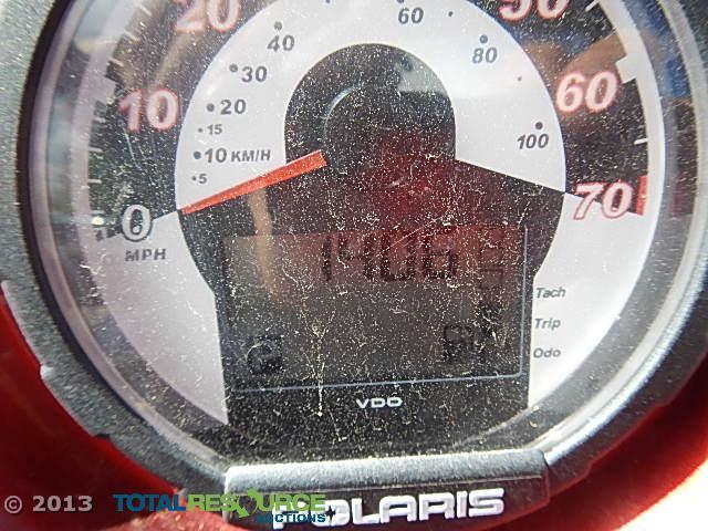 4XAVY76A9AD095084 - 2010 POLARIS RANGER RZR RED photo 8