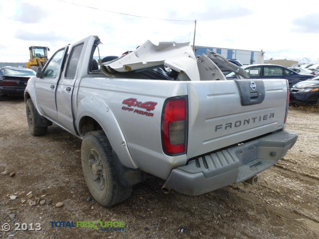 1N6ED27Y84C401041 - 2004 NISSAN FRONTIER C SILVER photo 4