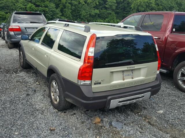 YV4SZ592961242821 - 2006 VOLVO XC70 TAN photo 3