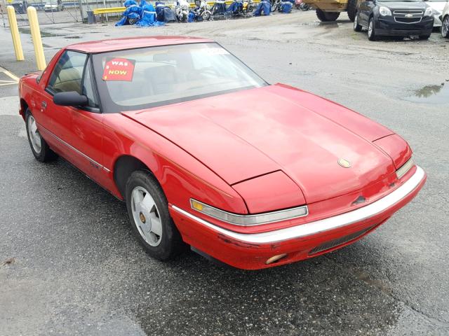 1G4EC13C5LB900471 - 1990 BUICK REATTA RED photo 1