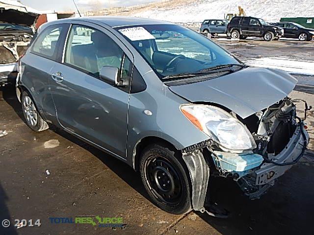 JTDJT923275092796 - 2007 TOYOTA YARIS SILVER photo 2