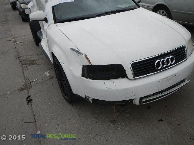 WAULC68E42A142417 - 2002 AUDI A4 1.8T QU WHITE photo 13