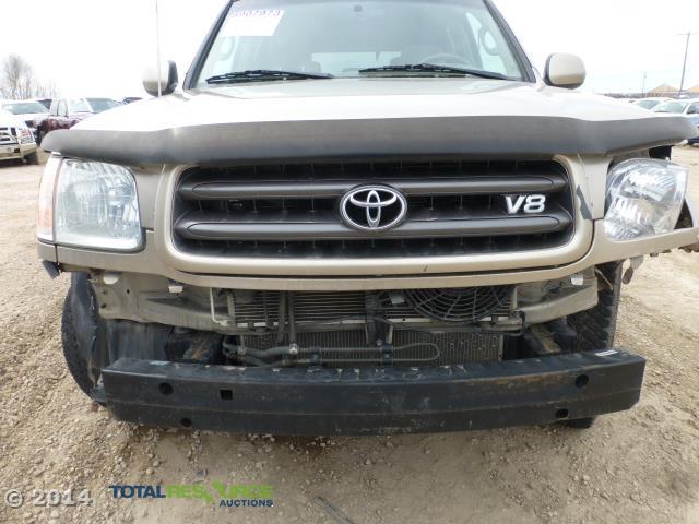 5TDBT44A24S208927 - 2004 TOYOTA SEQUOIA SR GOLD photo 14