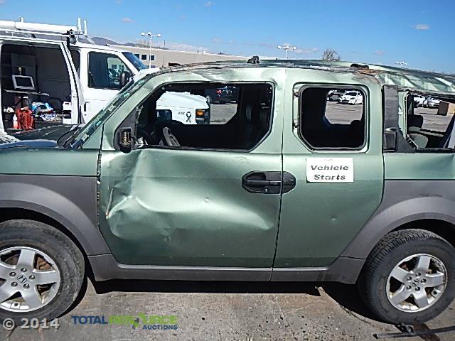 5J6YH18503L001146 - 2003 HONDA ELEMENT EX GREEN photo 13