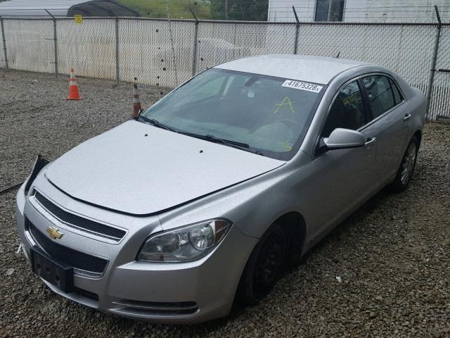 1G1ZJ577494239361 - 2009 CHEVROLET MALIBU 2LT SILVER photo 2