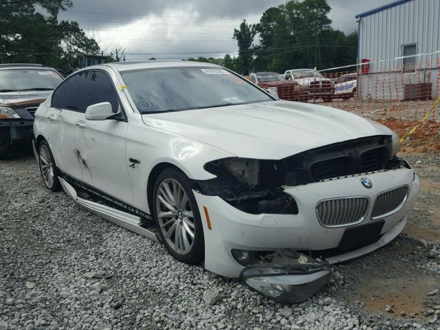 WBAFU9C50BC783474 - 2011 BMW 550 XI WHITE photo 1