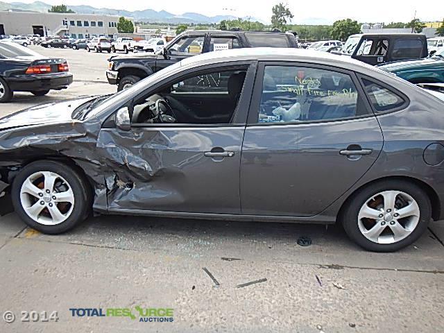 KMHDU46D18U292328 - 2008 HYUNDAI ELANTRA GL ნაცრისფერი ფოტო 14