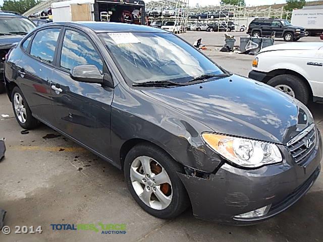 KMHDU46D18U292328 - 2008 HYUNDAI ELANTRA GL GRAY photo 2