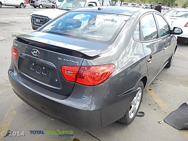 KMHDU46D18U292328 - 2008 HYUNDAI ELANTRA GL ნაცრისფერი ფოტო 3