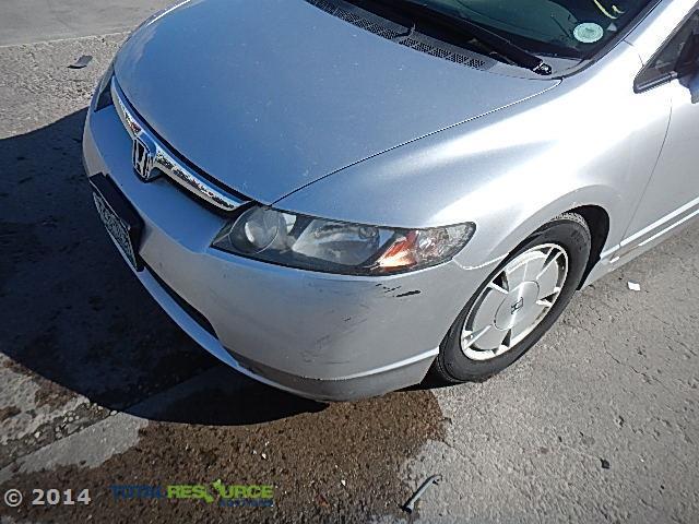 JHMFA36237S001352 - 2007 HONDA CIVIC HYBR SILVER photo 16