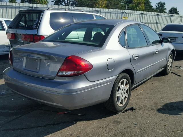 1FAHP53UX7A126791 - 2007 FORD TAURUS GRAY photo 4