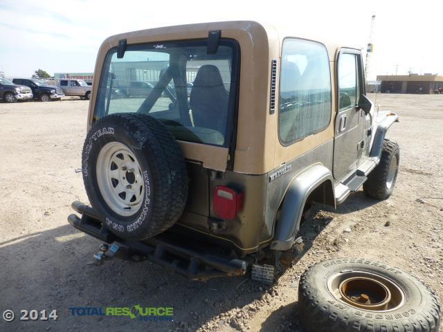 2J4FY49T4LJ509745 - 1990 JEEP WRANGLER / BROWN photo 3