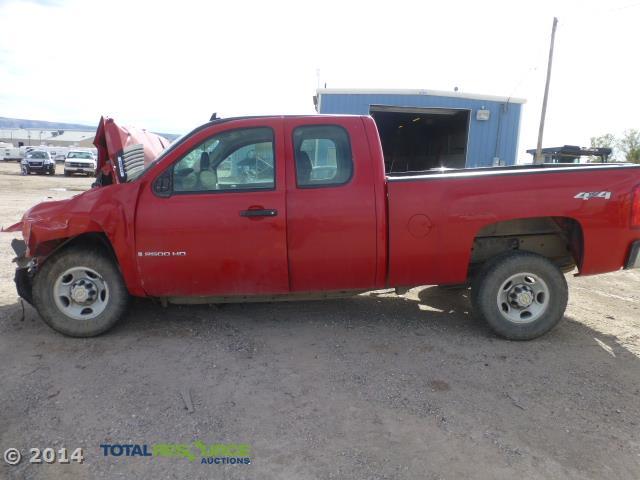 1GCHK29K98E106359 - 2008 CHEVROLET SILVERADO RED photo 10