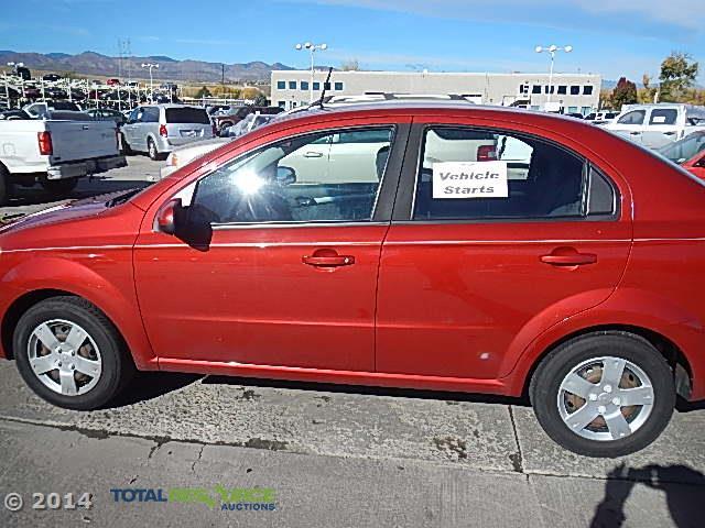 KL1TD5DE4AB131823 - 2010 CHEVROLET AVEO LS RED photo 10