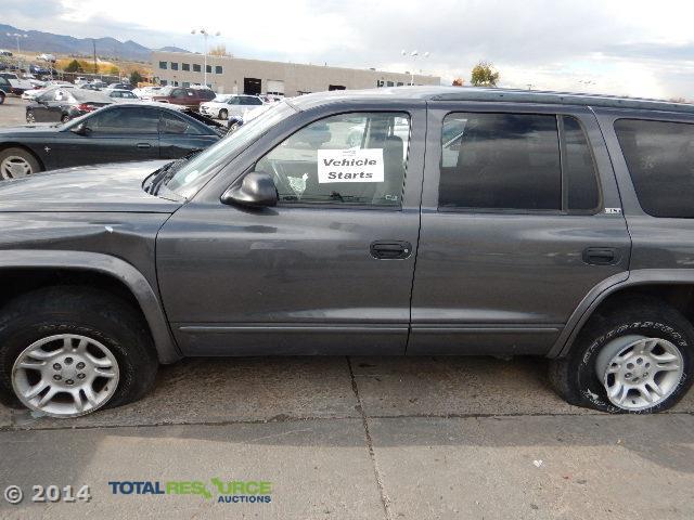 1B4HS48N02F165225 - 2002 DODGE DURANGO SL GRAY photo 10