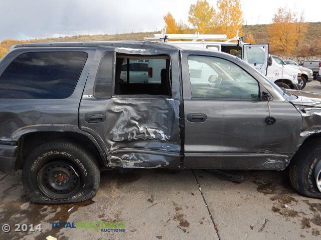 1B4HS48N02F165225 - 2002 DODGE DURANGO SL GRAY photo 14