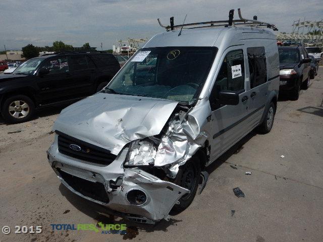 NM0LS6BN8AT016821 - 2010 FORD TRANSIT CO GRAY photo 1