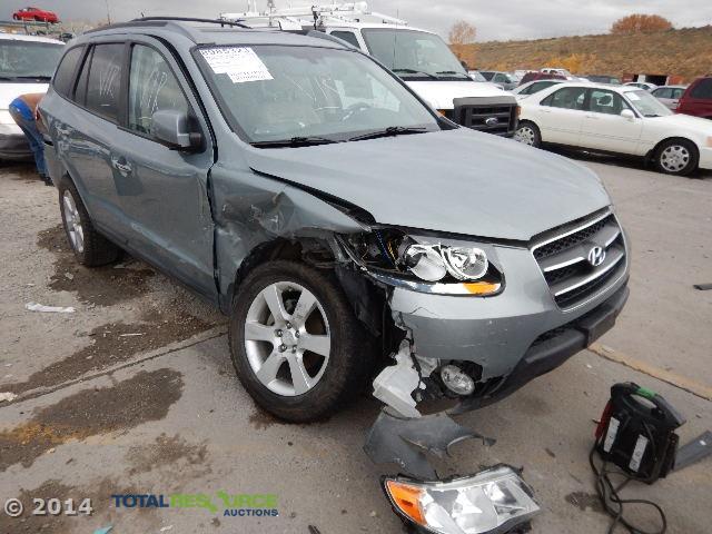 5NMSH73E79H255257 - 2009 HYUNDAI SANTA FE S BLUE photo 2