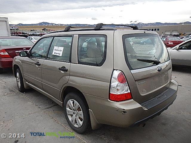 JF1SG63688G716659 - 2008 SUBARU FORESTER GOLD photo 4