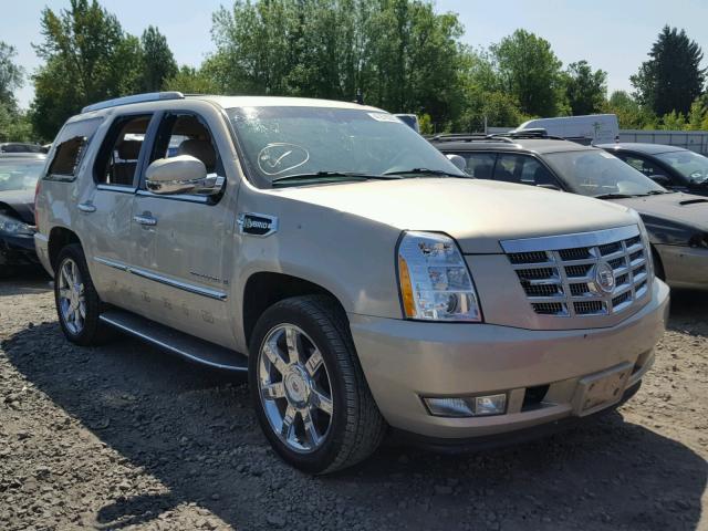 1GYFK43509R121486 - 2009 CADILLAC ESCALADE H GOLD photo 1