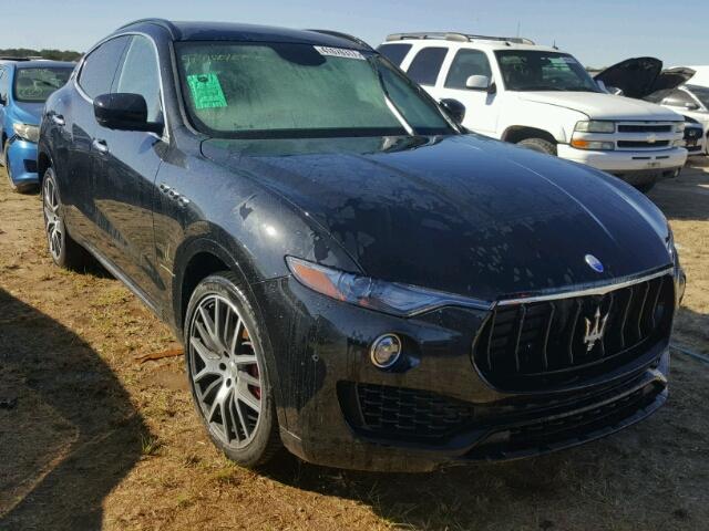 ZN661XUS7HX243897 - 2017 MASERATI LEVANTE BLACK photo 1